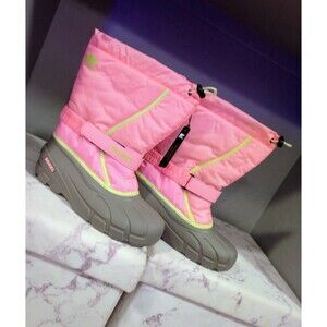Sorel Pink and Gray Snow Boots